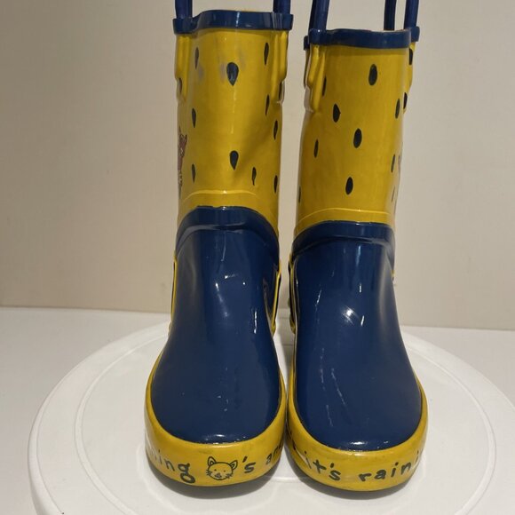 Northwest Territory Waterproof Rubber Boots Steel Shank Kids Size 9 Cats & Dogs - Picture 4 of 12